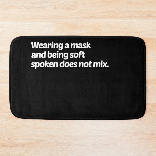 Item preview, Wearing a Mask With Soft Voice | Quiet Introvert Person Gift Idea designed and sold by trendo.