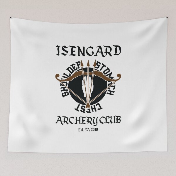 Item preview, Isengard Archery Club - LOTR designed and sold by CloakAndDaggers.