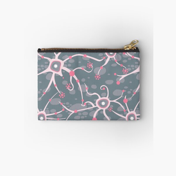 Item preview, Neural network - silver gray and rose - seamless pattern designed and sold by colorofmagic.