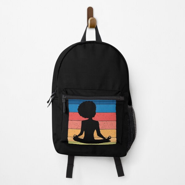 Item preview, African woman yoga designed and sold by Meaningfully.