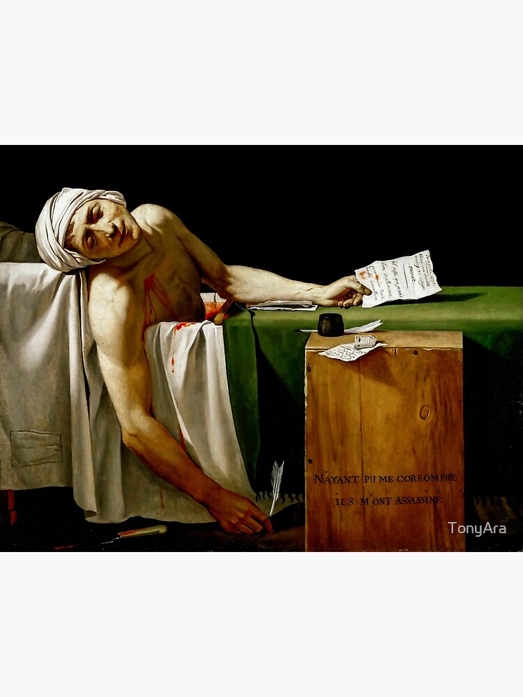 Disover The Death of Marat Poster