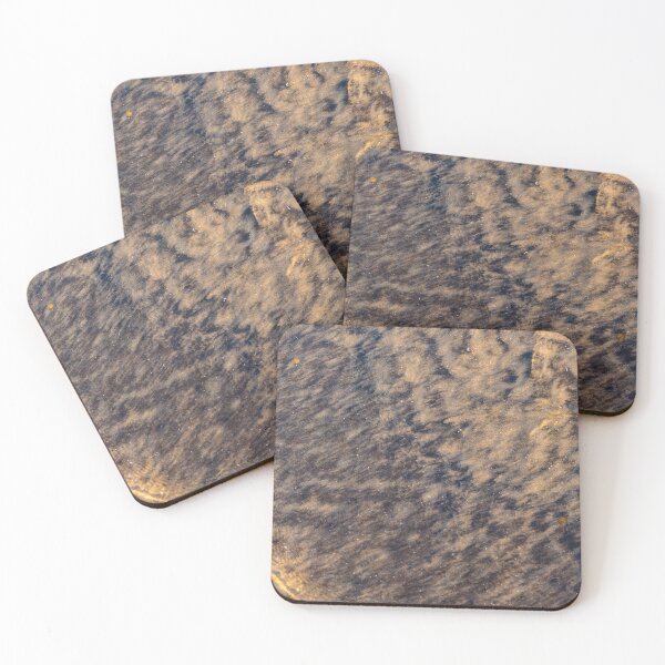 Item preview, Animal Skin Abstracts by Nature - Striped Tabby Cat Fur Pattern Under Rippling Wavelets designed and sold by Georgia Mizuleva.