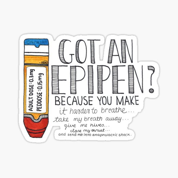 Artikel-Vorschau von Hast du einen Epipen?, designt und verkauft von merskmerch.