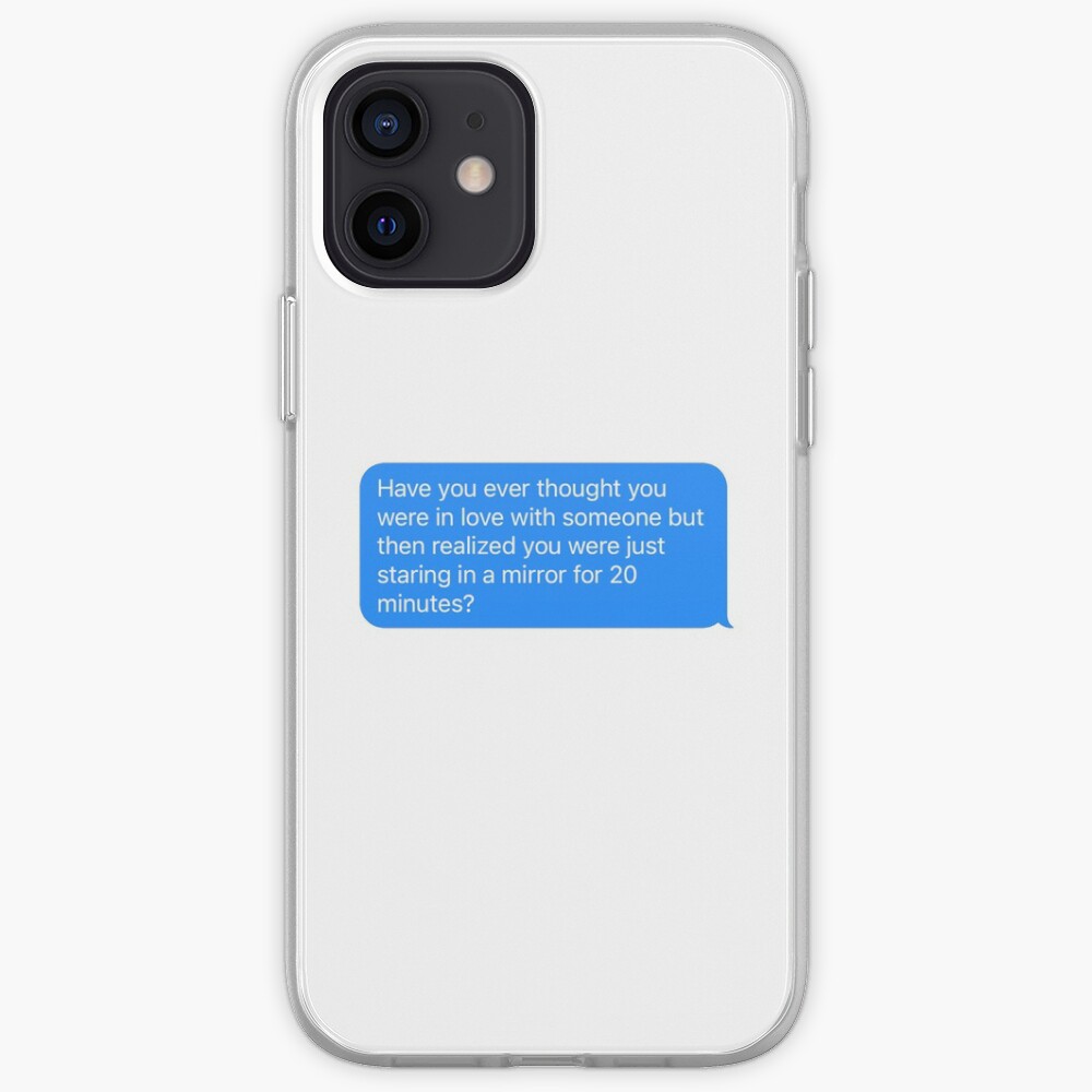 Kanye West Tweet Quote Have You Ever Thought You Were In Love With Someone But Then Realized You Were Just Staring In A Mirror For Minutes Iphone Case Cover By Takodesigns