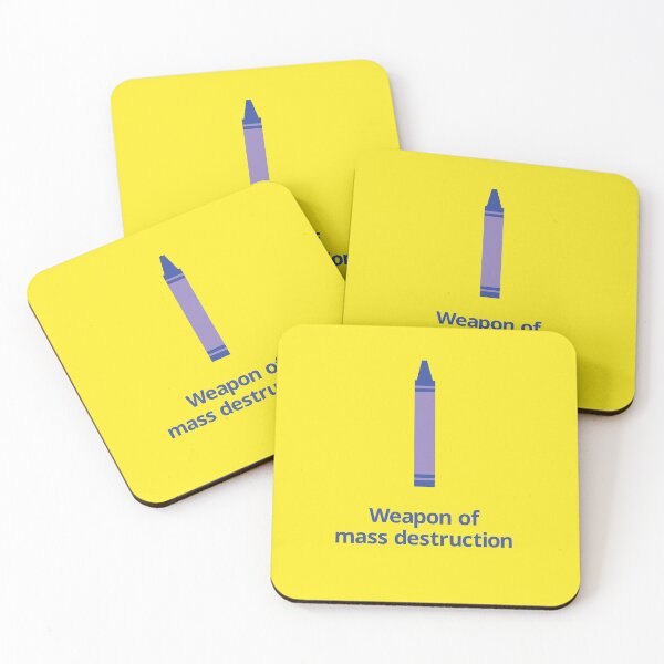 Item preview, Weapon of mass destruction - yellow designed and sold by Cre8London.