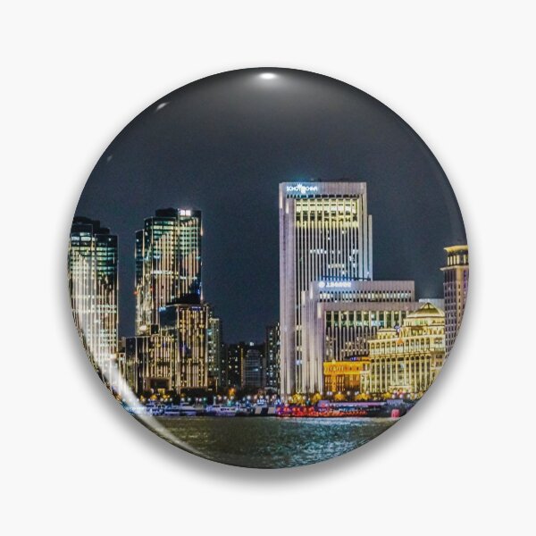 Item preview, Pudong District Night Scene, Shanghai, China designed and sold by DFLC Prints.