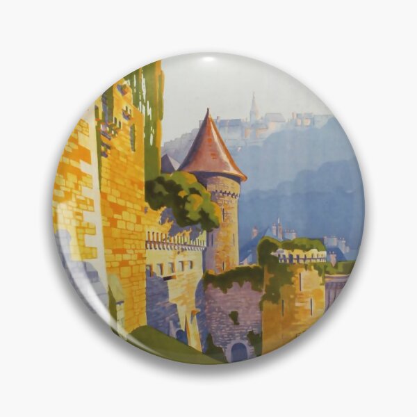 Item preview, Bretagne retro poster designed and sold by CorasPosters.