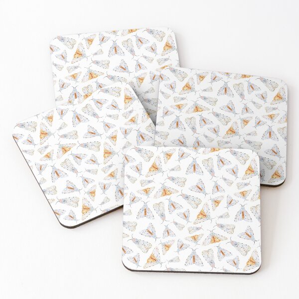 Item preview, Salt Marsh Moth Terrazzo designed and sold by beccaboyce.