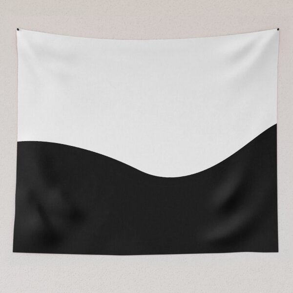 Item preview, BLACK AND WHITE WAVE designed and sold by Sharon111.