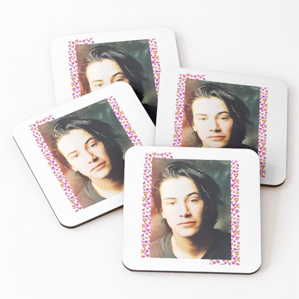 Item preview, Young Keanu Reeves designed and sold by Swirlstache.