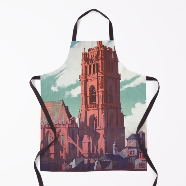 Item preview, Rodez retro poster designed and sold by CorasPosters.