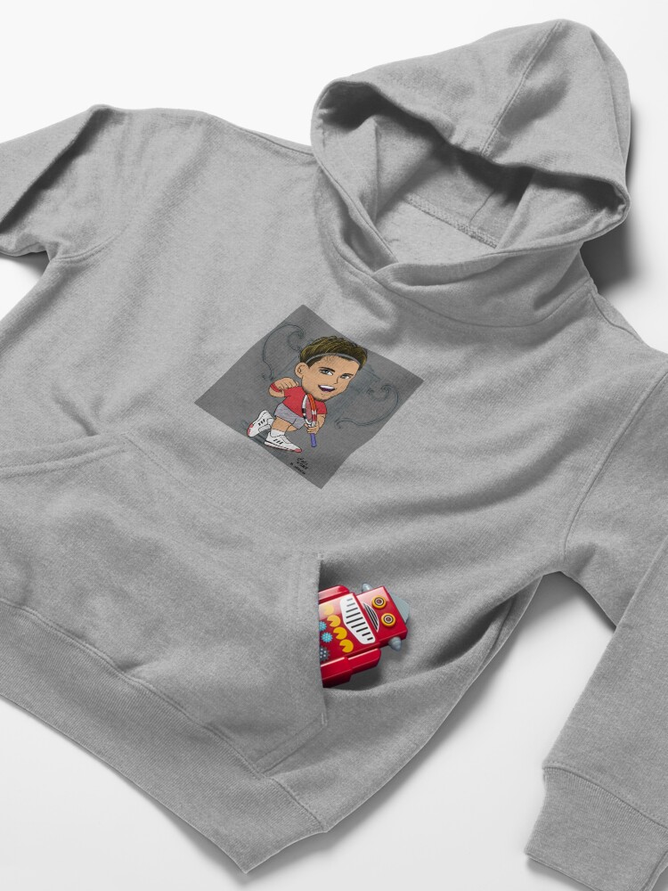 Alternate view of Dominic Thiem , US open 2020 Kids Pullover Hoodie