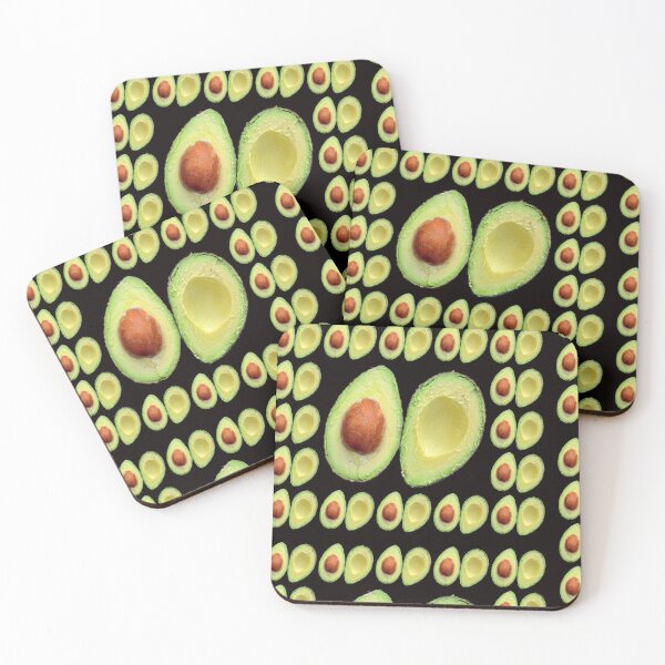 Item preview, Geometrical shape patterns of avocados and its pit. designed and sold by Ralek.