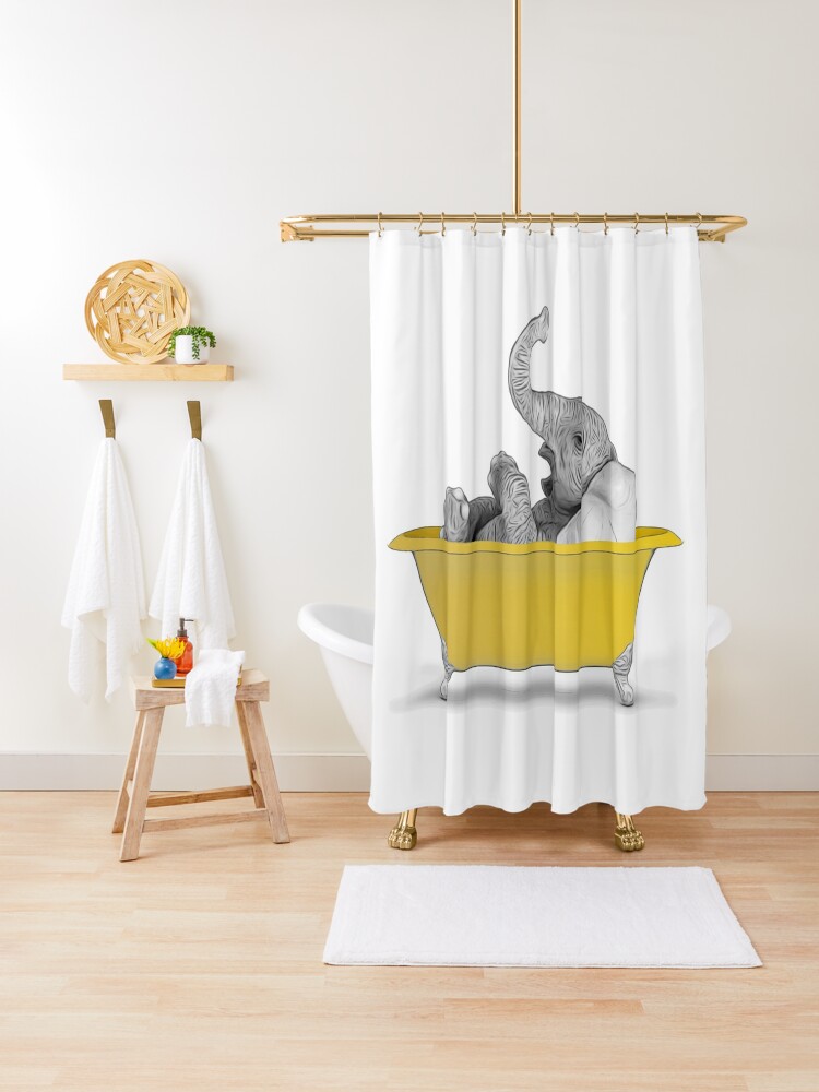 elephant bathroom decor