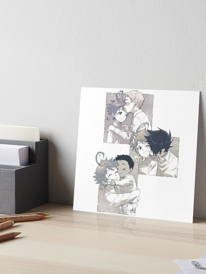 ABYSTYLE The Promised Neverland Isabelle & Orphans Unframed Mini Poster 15  x 20.5 Featuring Isabelle, Emma, Ray & Norman Anime Manga Wall Art Prints