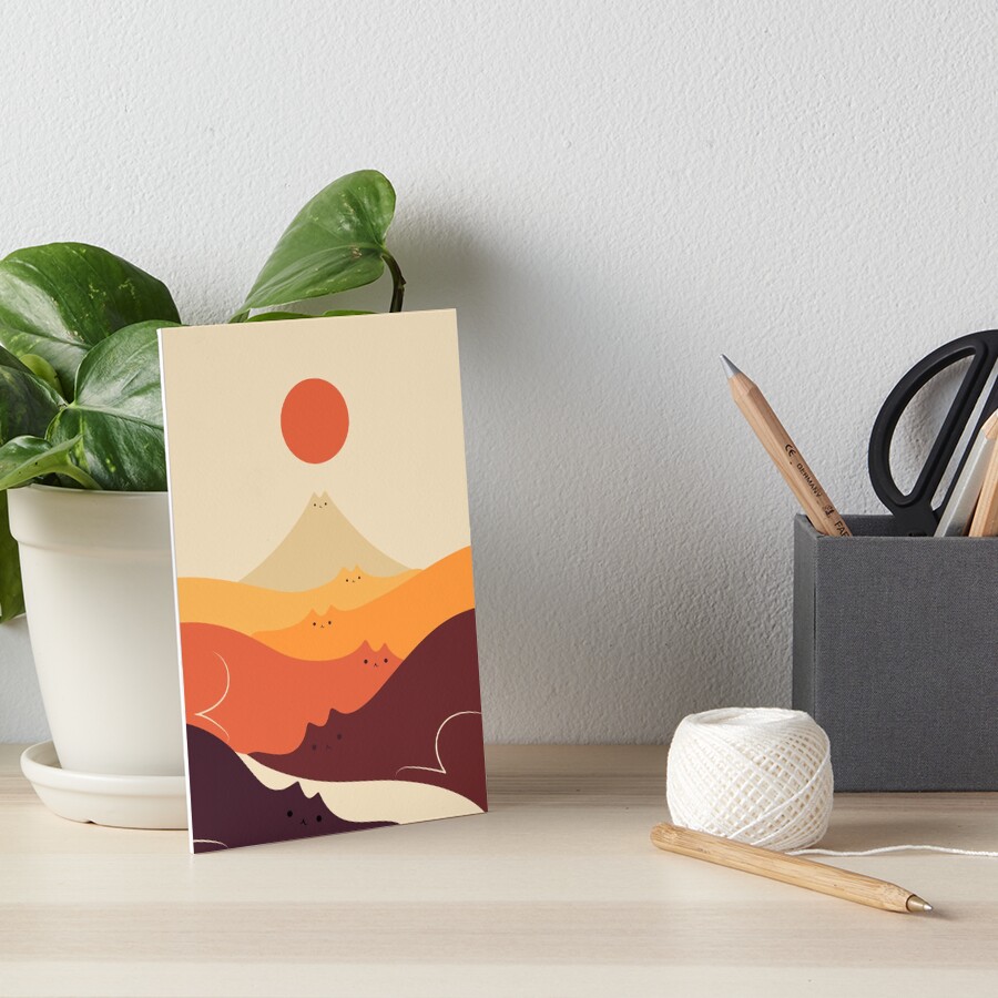 Item preview, Art Board Print designed and sold by ilovedoodle.