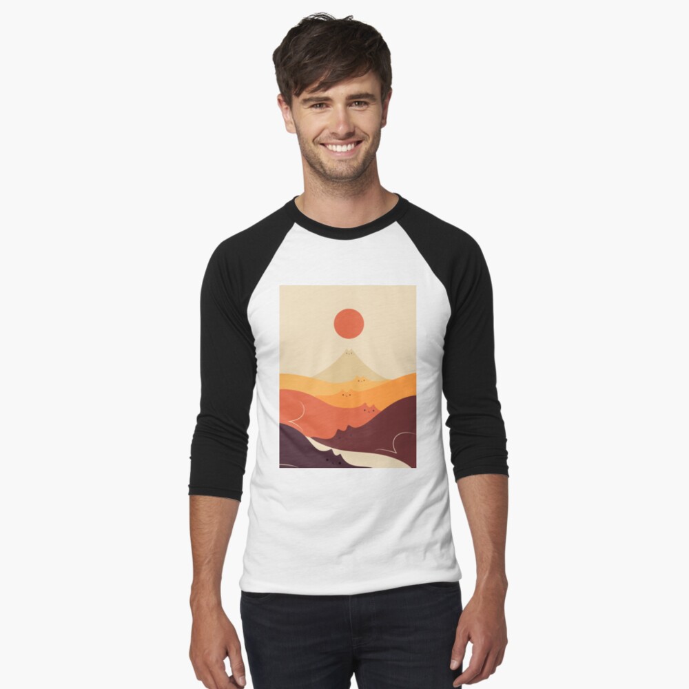Item preview, Baseball ¾ Sleeve T-Shirt designed and sold by ilovedoodle.