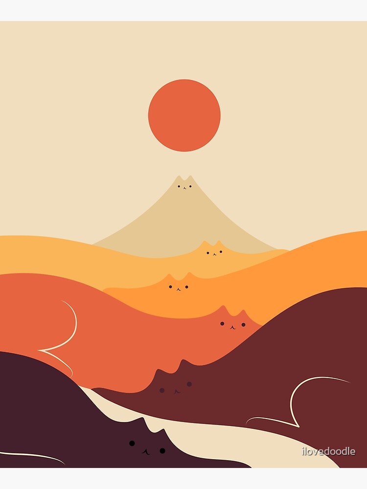 Cat Landscape 87 by ilovedoodle