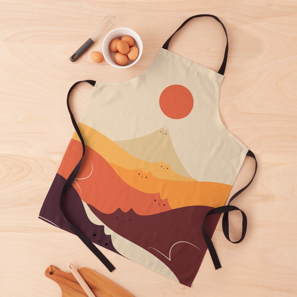 Cat Landscape 87 Apron