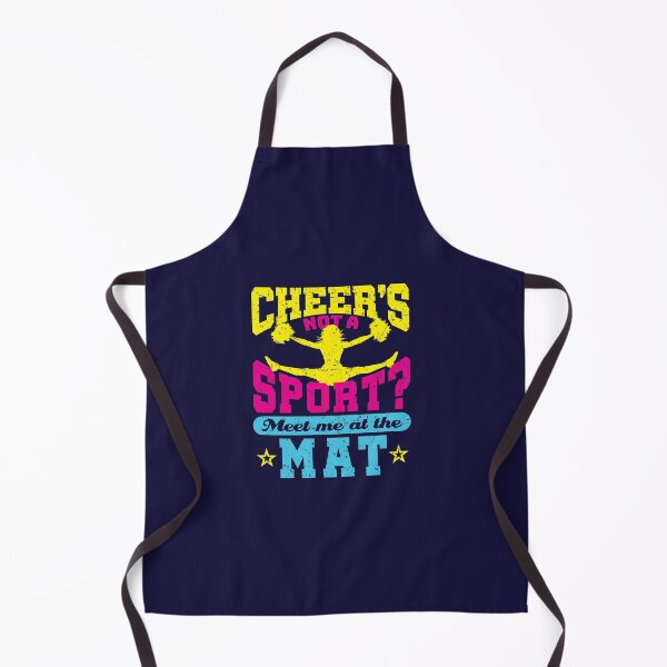 Item preview, Cheerleading Cheer's Not A Sport? Meet Me At The Mat designed and sold by jaygo.