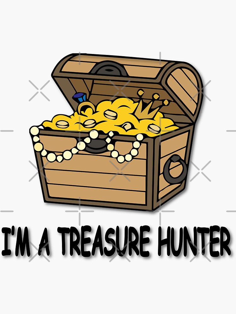 Treasure Chest' Sticker