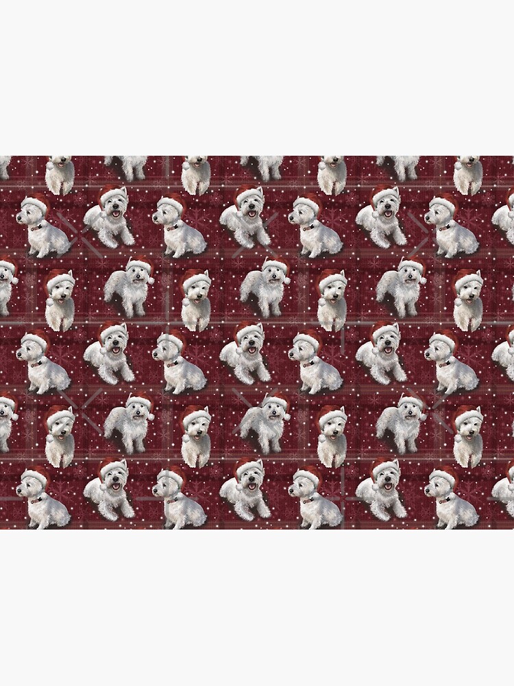 The Christmas West Highland Terrier by elspethrose