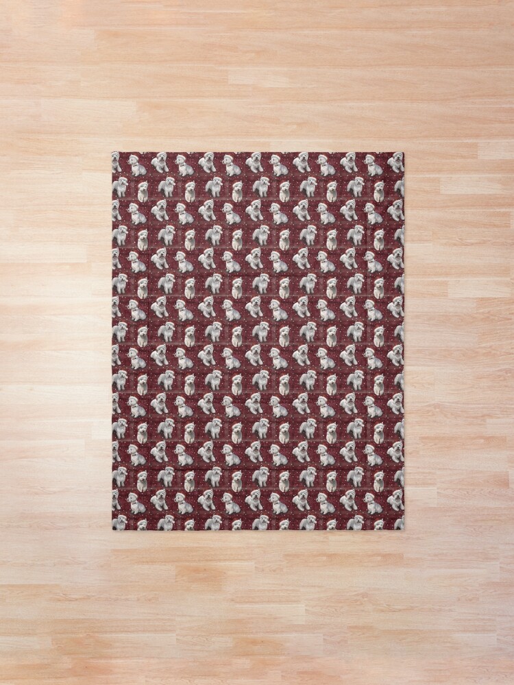 Alternate view of The Christmas West Highland Terrier Comforter