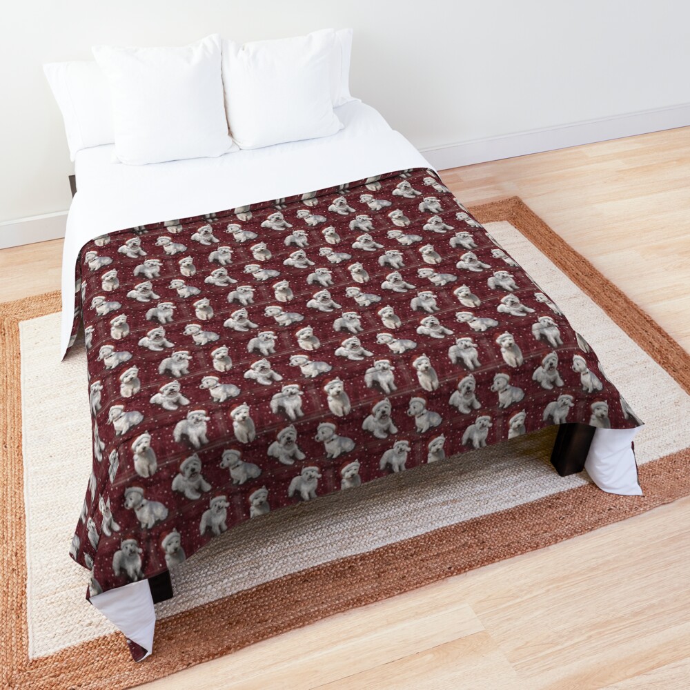 The Christmas West Highland Terrier Comforter