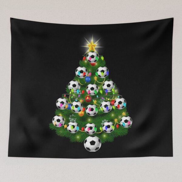 Item preview, Soccer Balls Christmas Tree lights Xmas Gift Holiday designed and sold by YoungTo.