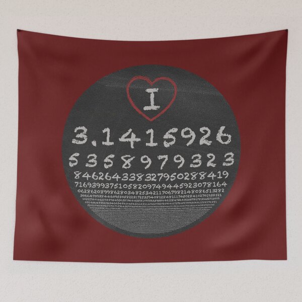 Item preview, I Love Pi designed and sold by AmberleeCraftin.