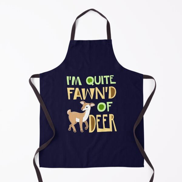 Item preview, I'm Quite Fawn'd Of Deer Wildlife Pun designed and sold by jaygo.