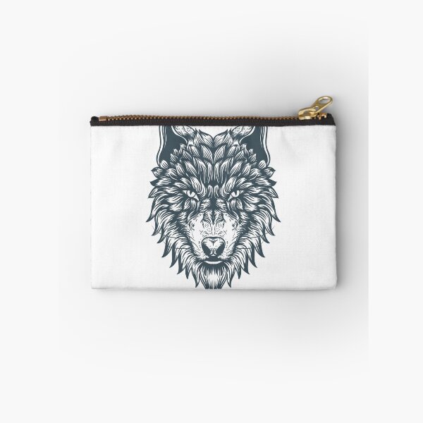 Item preview, Hand Drawn Ornate Wolf Art  designed and sold by JTS STORE.
