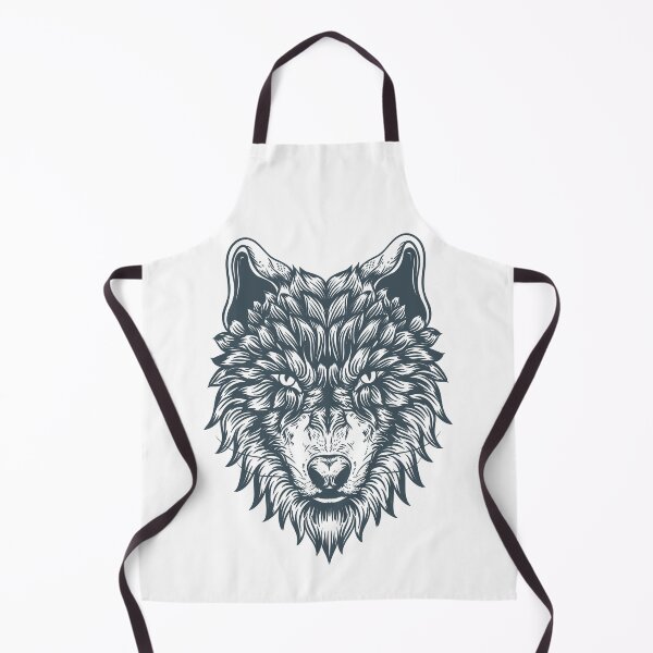 Item preview, Hand Drawn Ornate Wolf Art  designed and sold by JTS STORE.