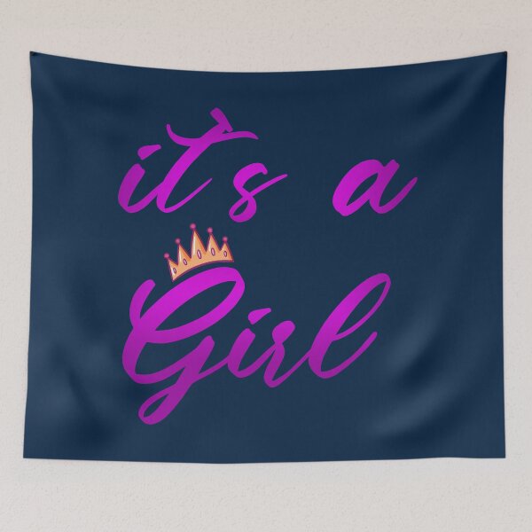 Item preview, it`s a Girl | Gender reveal party shirts designed and sold by YourStyleB.