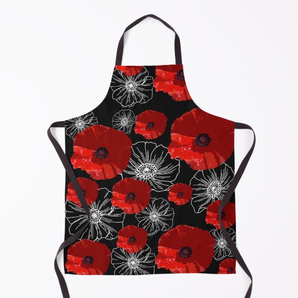 Item preview, Poppy RED Pattern designed and sold by ilenia-restart.