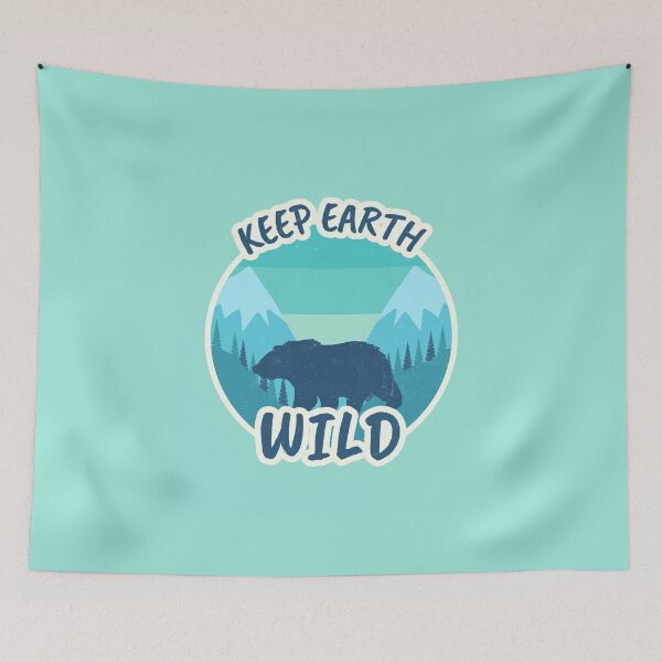 Item preview, Keep Earth Wild designed and sold by AladdinMktgs.