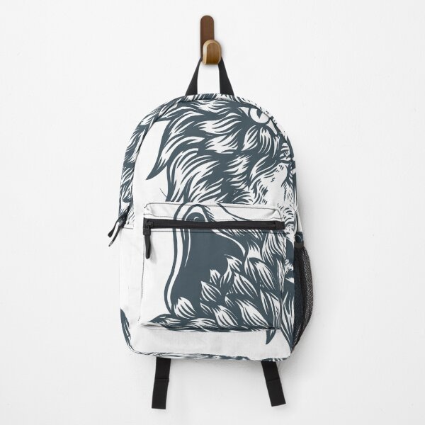 Item preview, Hand Drawn Ornate Wolf Art designed and sold by JTS STORE.