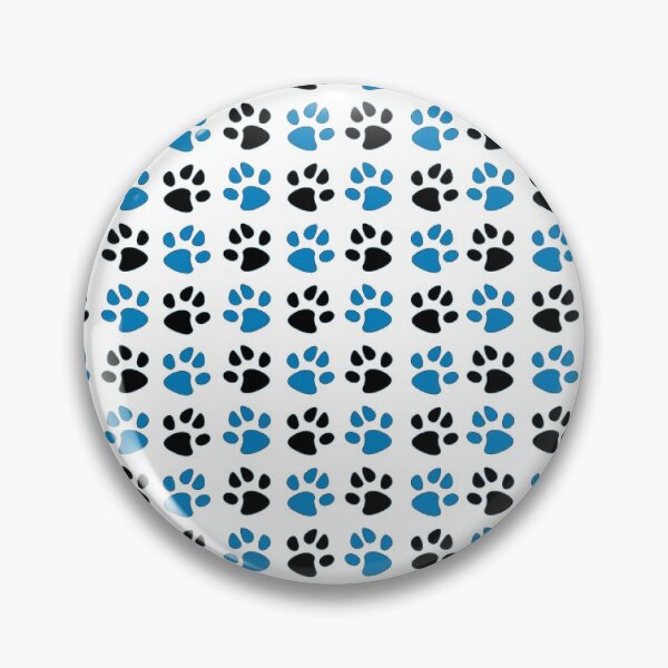 Item preview, Black Blue Pup Paw designed and sold by FabDirtyUnicorn.