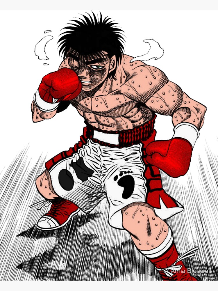 Hajime No Ippo Makunouchi Ippo Anime T Shirt Vintage 90s Summer