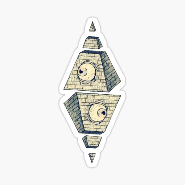 A Clockwork Eyeball  Sticker for Sale by vuAy45