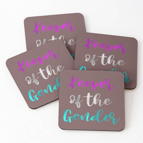 Item preview, Keeper of the gender | Gender reveal party shirts designed and sold by YourStyleB.