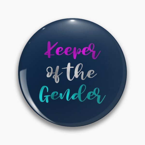 Item preview, Keeper of the gender | Gender reveal party shirts designed and sold by YourStyleB.