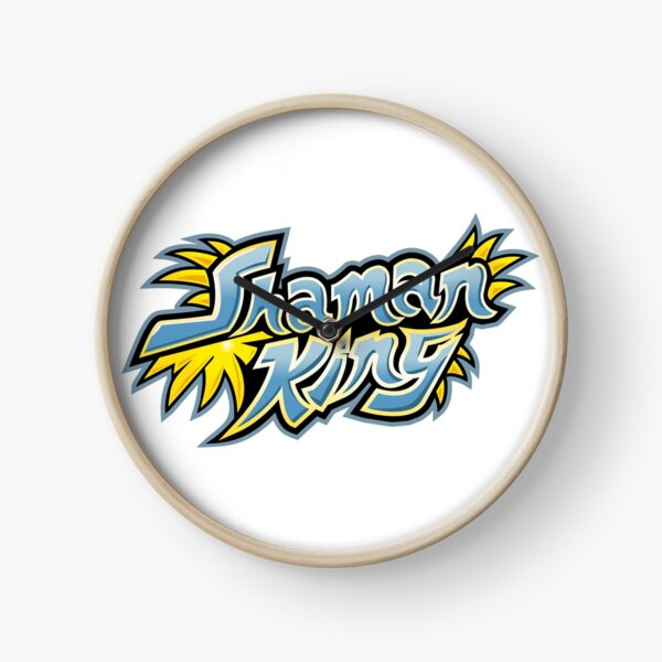 Shaman King Logo 1 Clock