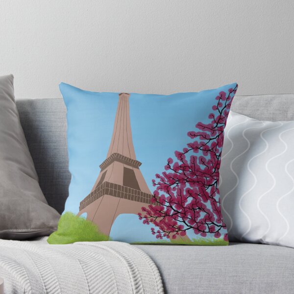 Item preview, Paris Eiffel Tower Cherry Blossom France Europe Travel Wander Art designed and sold by Susie Gallery.