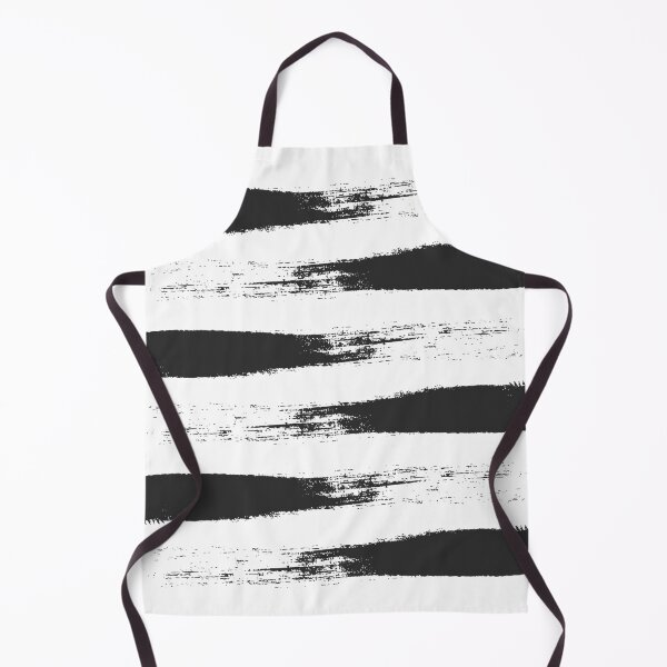 Item preview, Brushstroke Black and White designed and sold by Miss Striped.