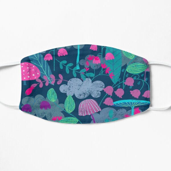 April Showers Bring May Flowers Flat Mask