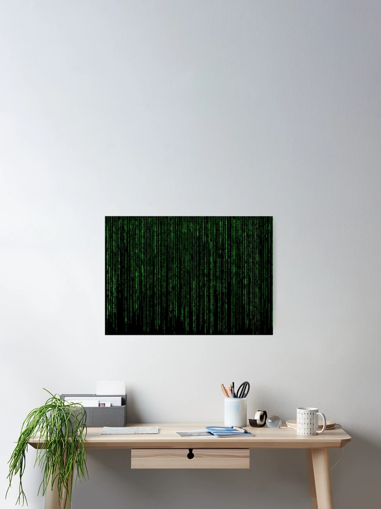 Thumbnail 2 of 3, Poster, Matrix Code designed and sold by Zendicow.