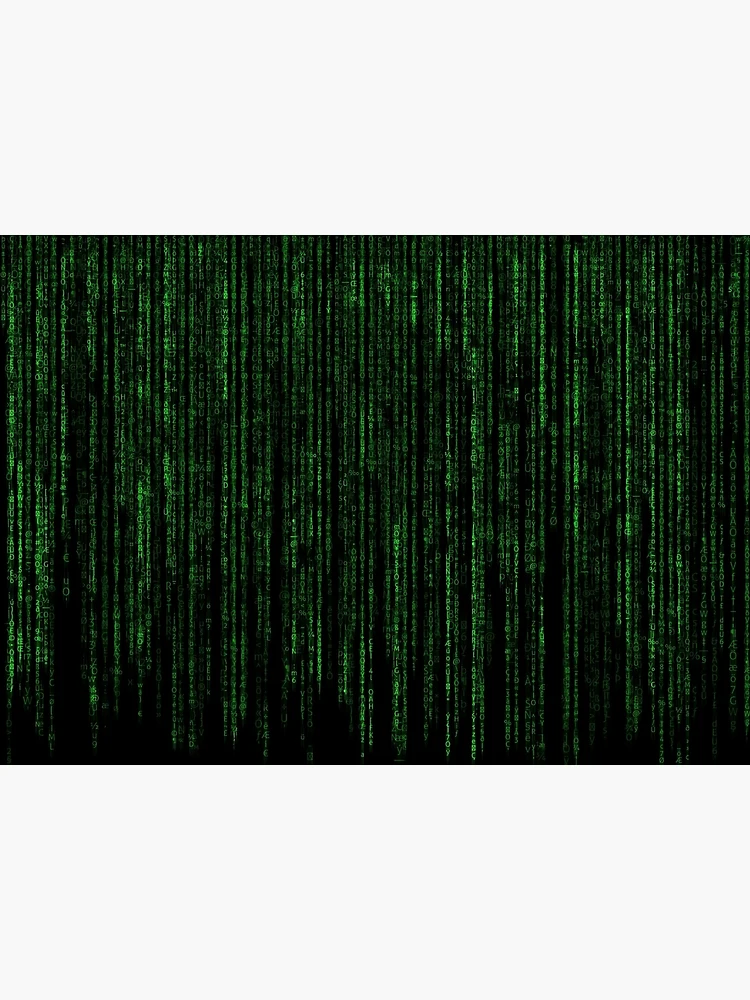 Thumbnail 3 of 3, Poster, Matrix Code designed and sold by Zendicow.