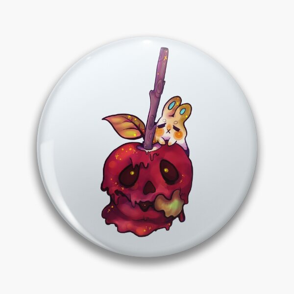 Item preview, Bunny's spooky Halloween candy apple designed and sold by Brambleberry.