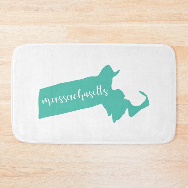 Item preview, Teal Massachusetts State Outline MA designed and sold by agdesigns6.